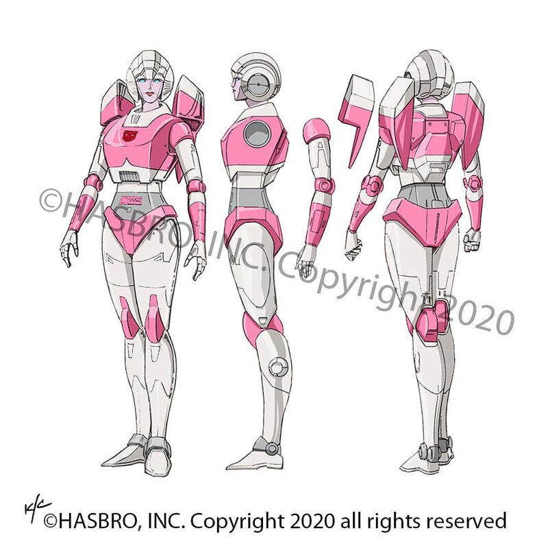 earthrise arcee transformation